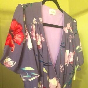 Red Dress Boutique Floral Wrap Dress New NWT *Please read listing description